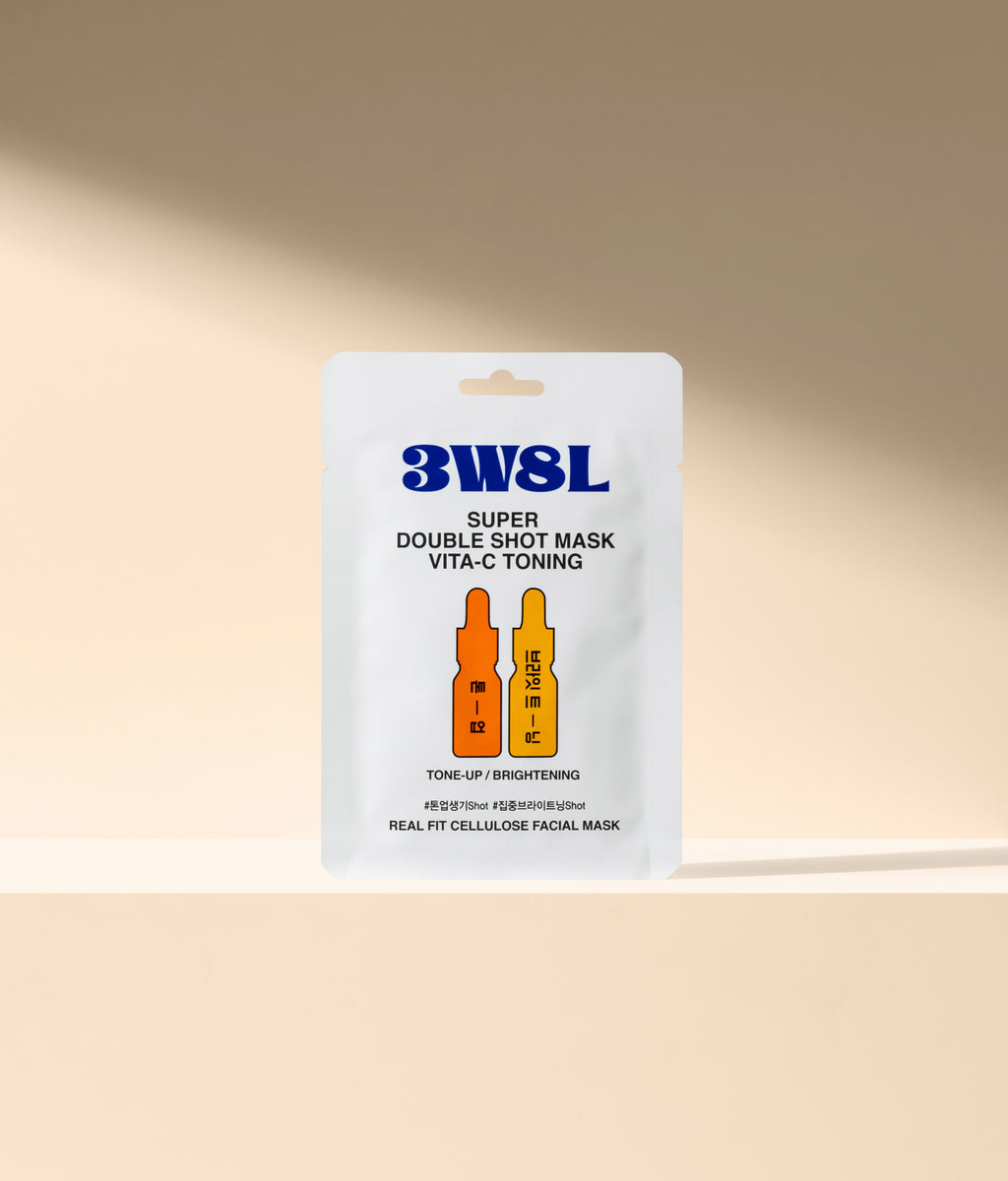 3W8L Super Double Shot Mask Vita‑C Toning