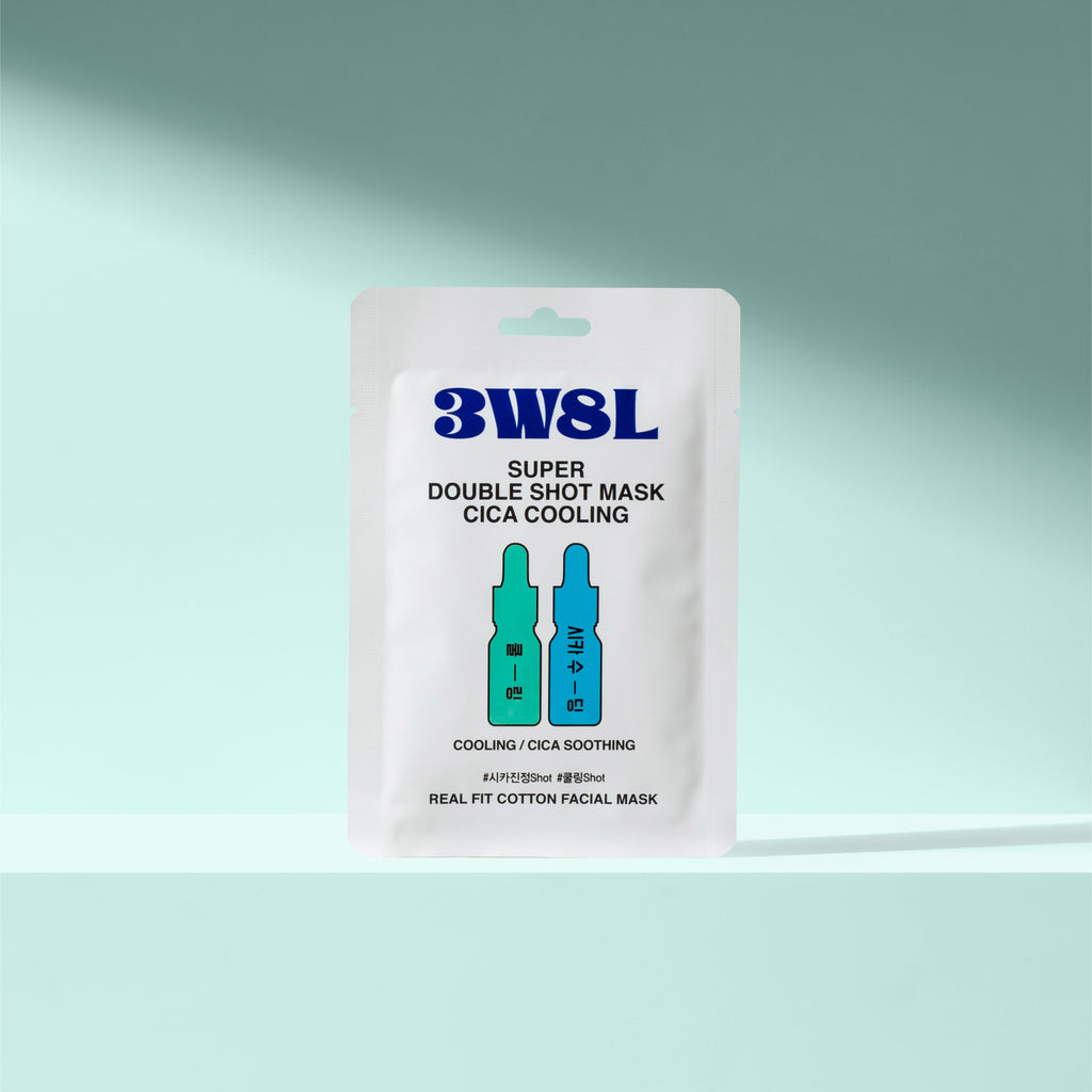 3W8L Super Double Shot Mask Cica Cooling