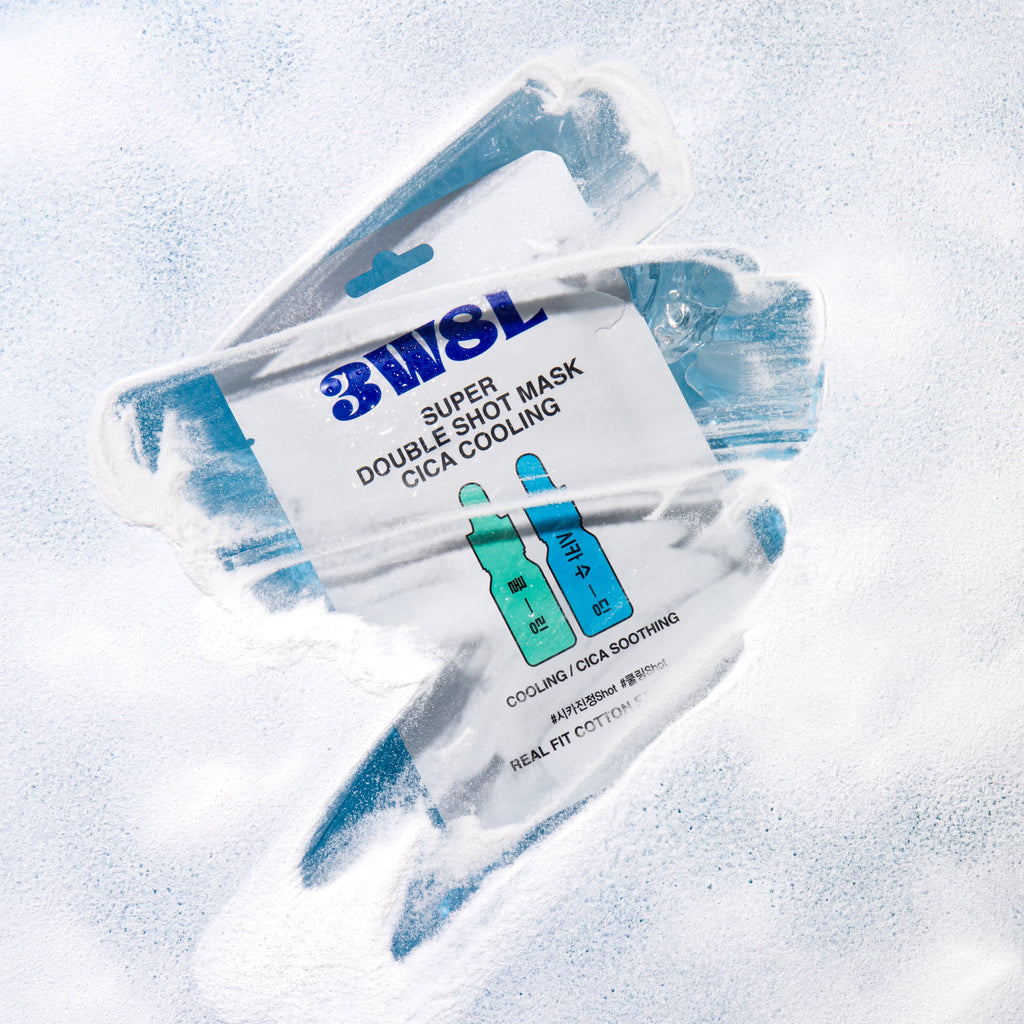 3W8L Super Double Shot Mask Cica Cooling