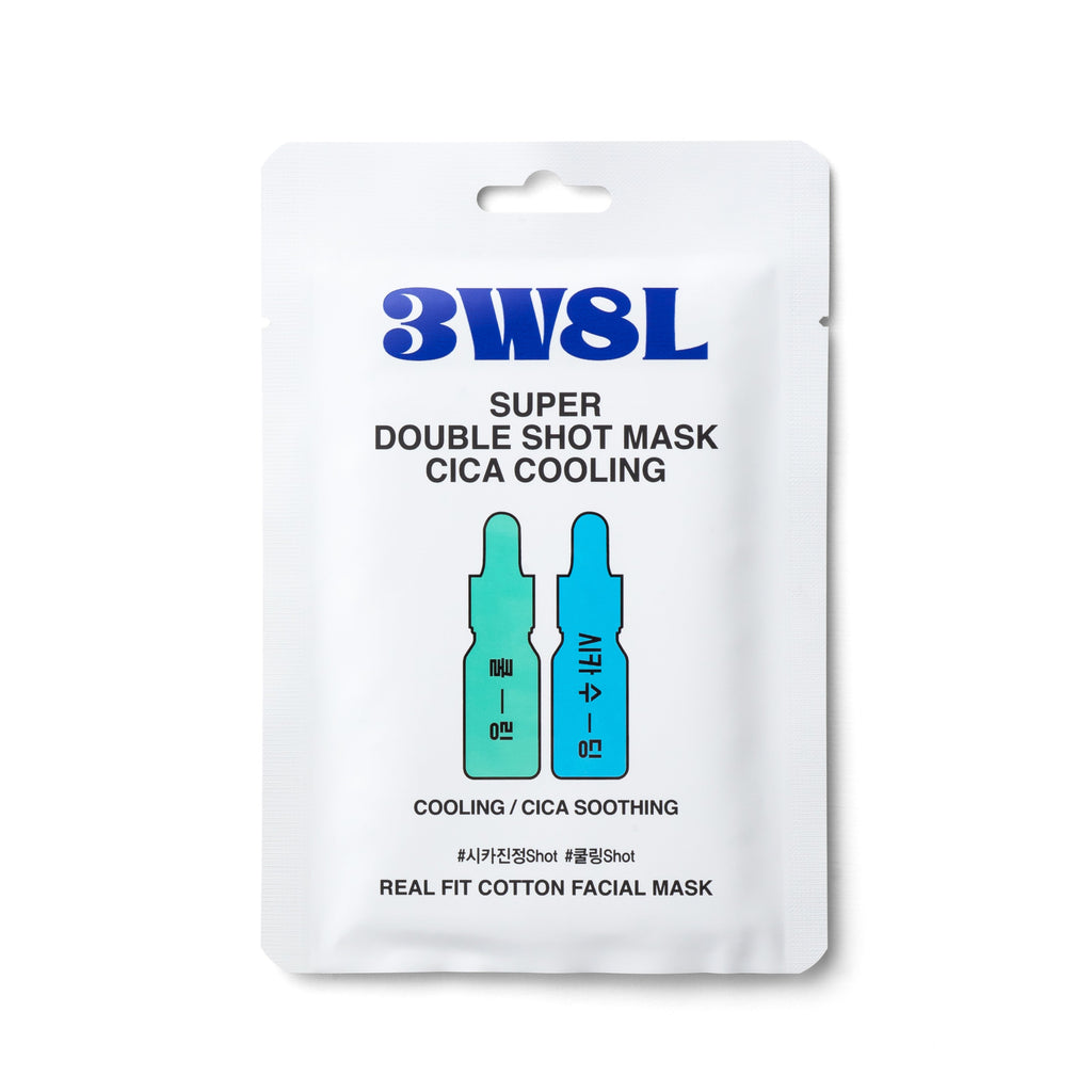 3W8L Super Double Shot Mask Cica Cooling