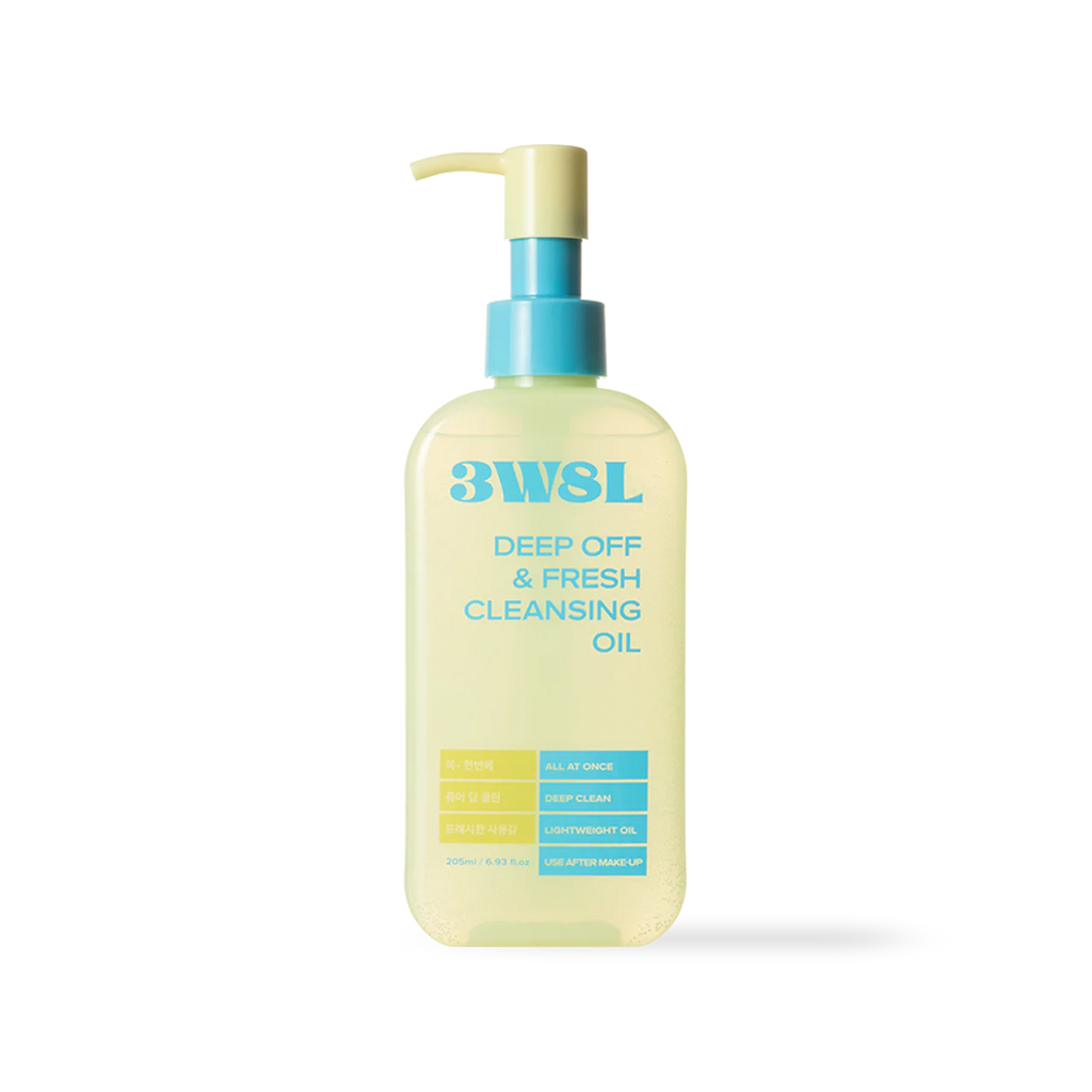 3W8L Deep Off & Fresh Cleansing Oil - 205ml
