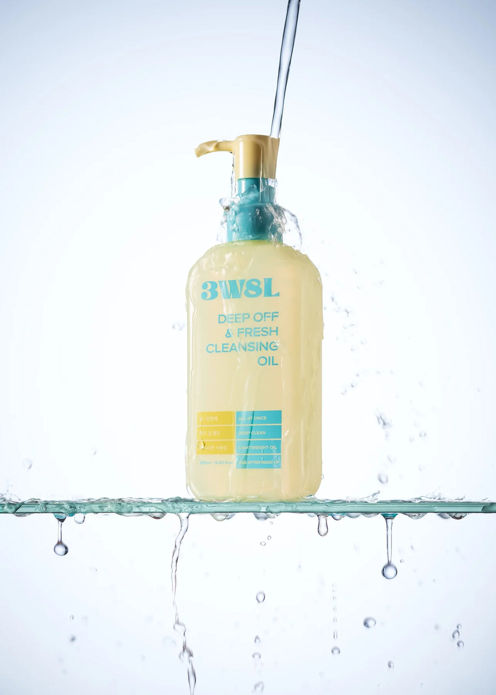 3W8L Deep Off & Fresh Cleansing Oil - 205ml