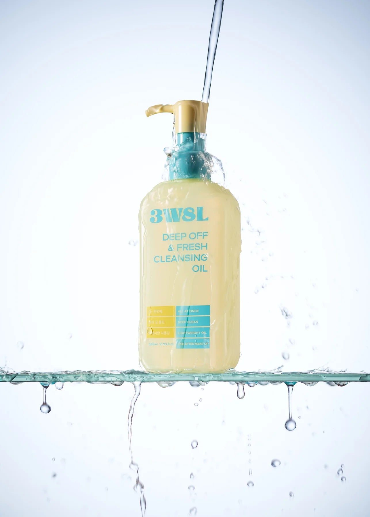 3W8L Deep Off & Fresh Cleansing Oil - 205ml