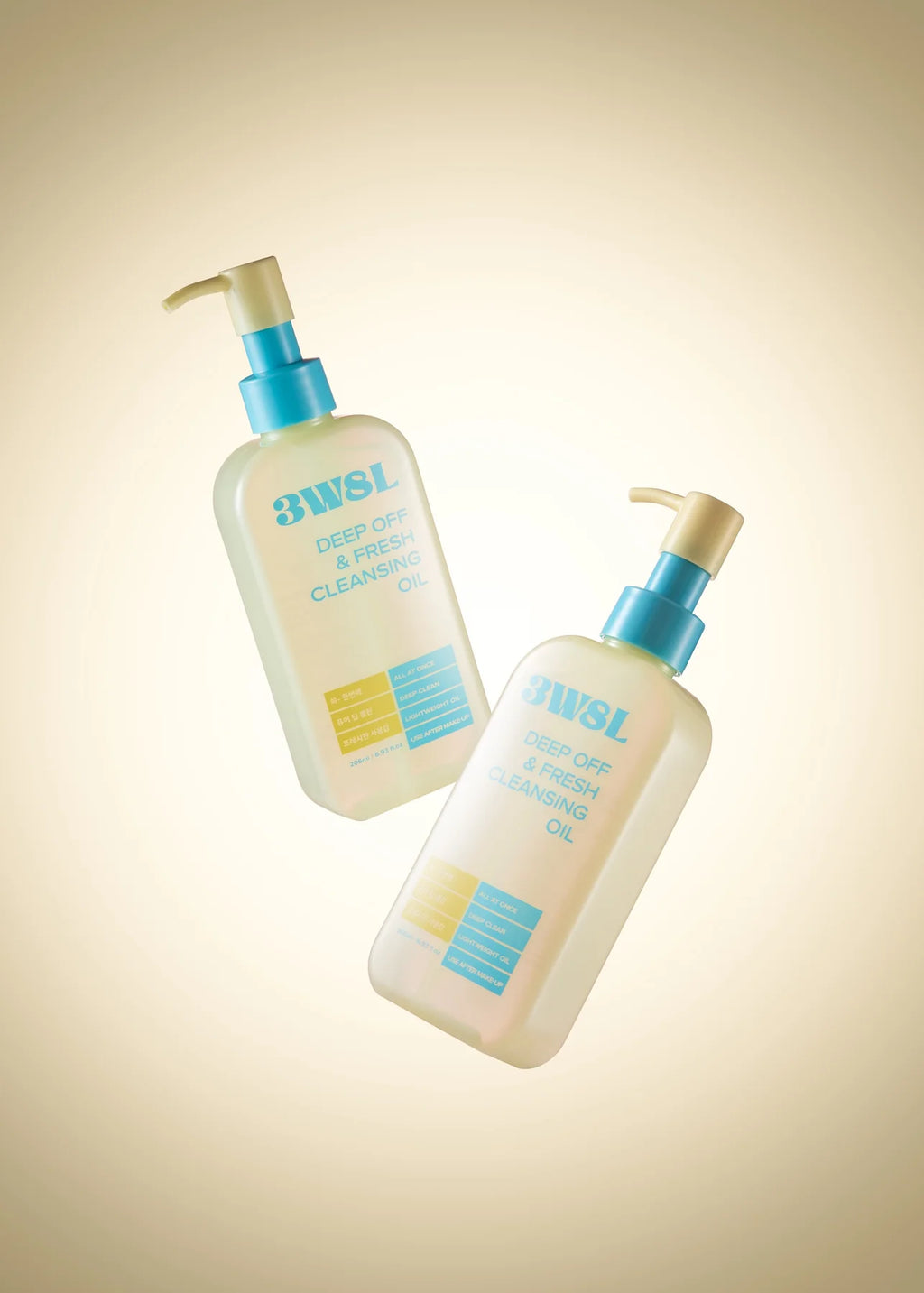 3W8L Deep Off & Fresh Cleansing Oil - 205ml