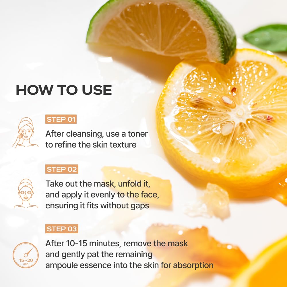 3W8L Super Double Shot Mask Vita‑C Toning