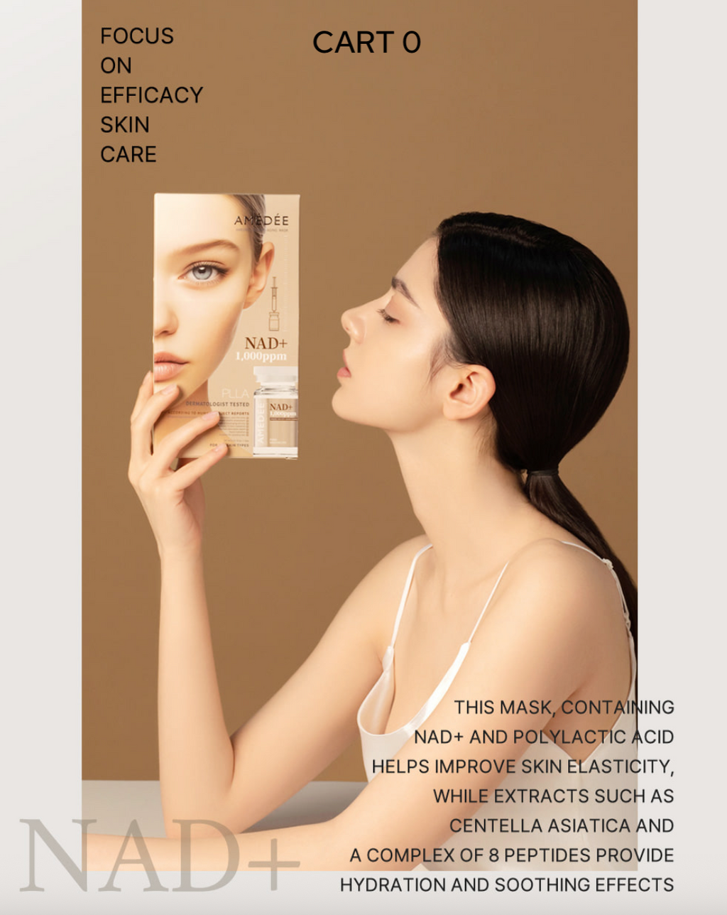 AMEDEE NAD+Anti-Aging Mask (Single)