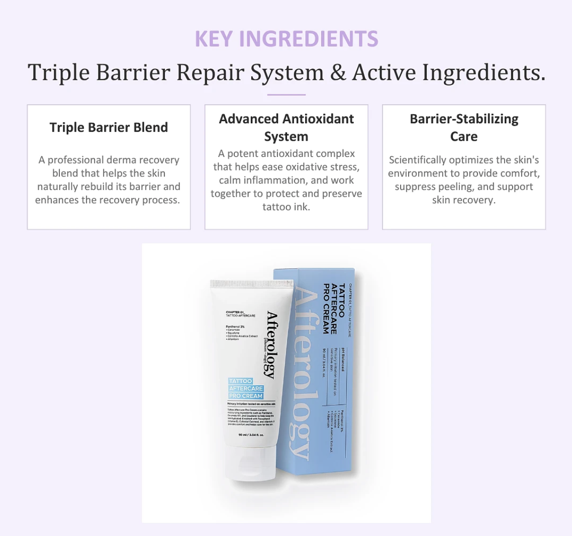 Afterology Tattoo Aftercare Pro Cream 90ml