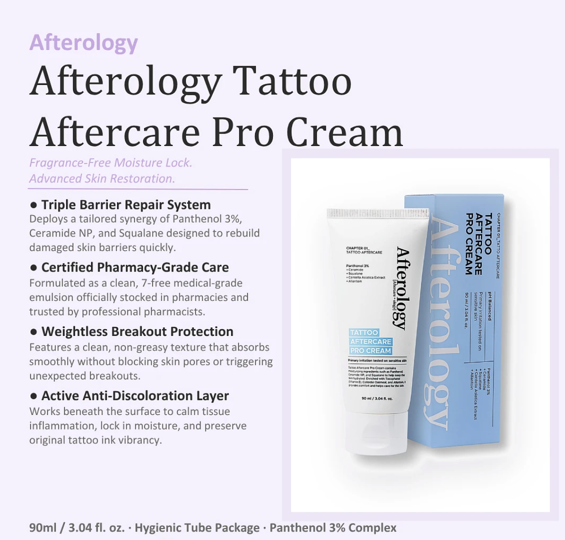 Afterology Tattoo Aftercare Pro Cream 90ml