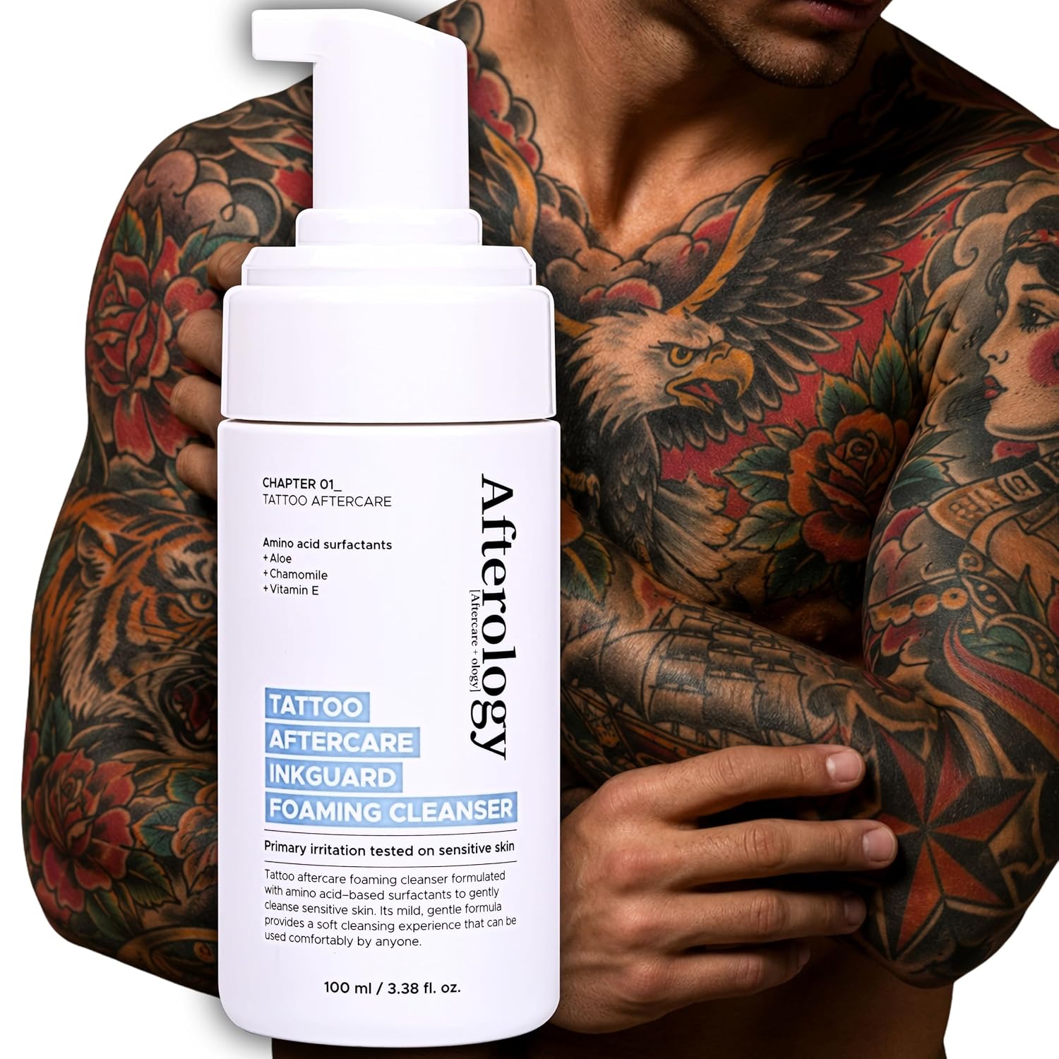 Afterology Tattoo Foam Cleanser 100ml