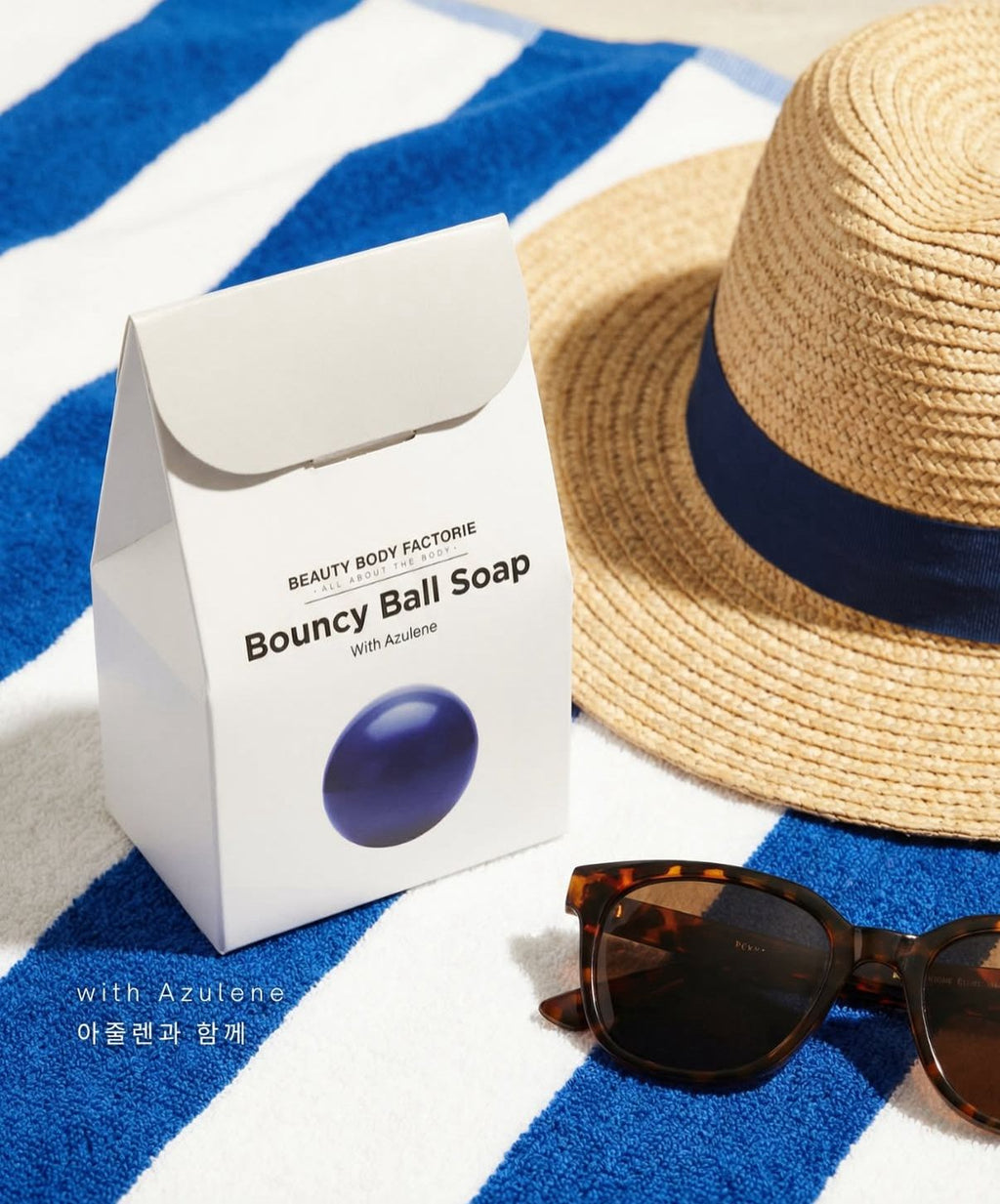 Bouncy Ball Soap with Azulene 110g