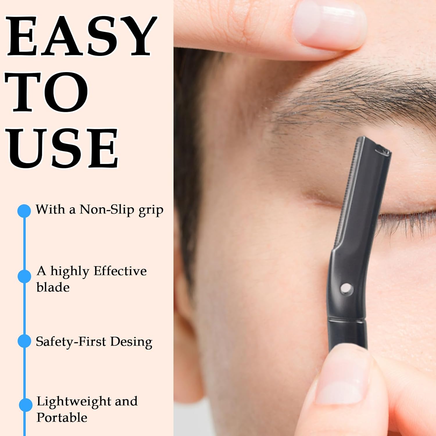 BEAUTY REVIVE Rose Gold Dermaplaning Facial Tool