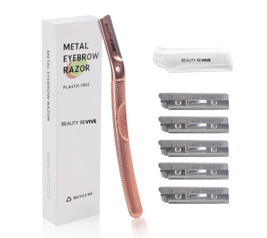 BEAUTY REVIVE Rose Gold Dermaplaning Facial Tool