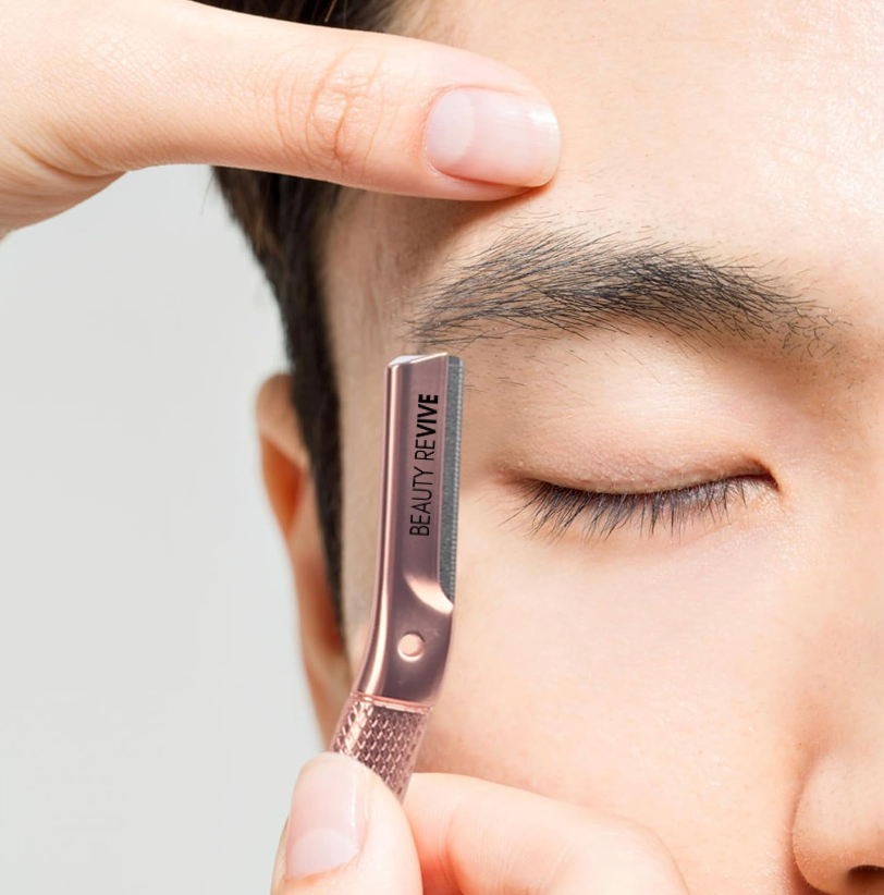 BEAUTY REVIVE Rose Gold Dermaplaning Facial Tool