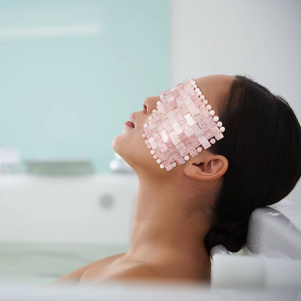 BEAUTY REVIVE Rose Quartz Eye Mask