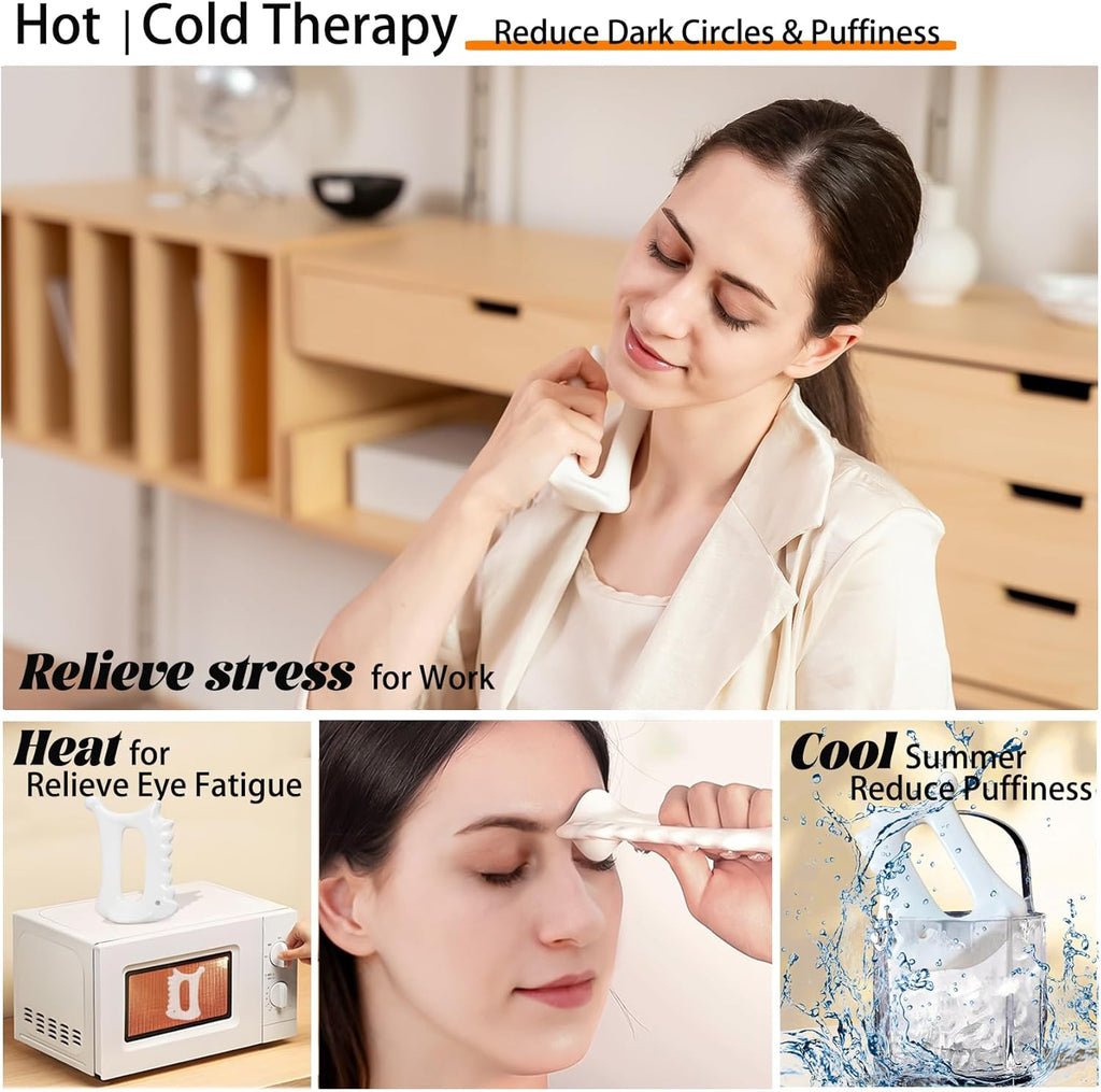 BEAUTY REVIVE Ceramic Gua Sha Massage Tool