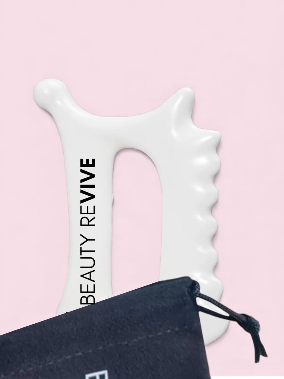 BEAUTY REVIVE Ceramic Gua Sha Massage Tool