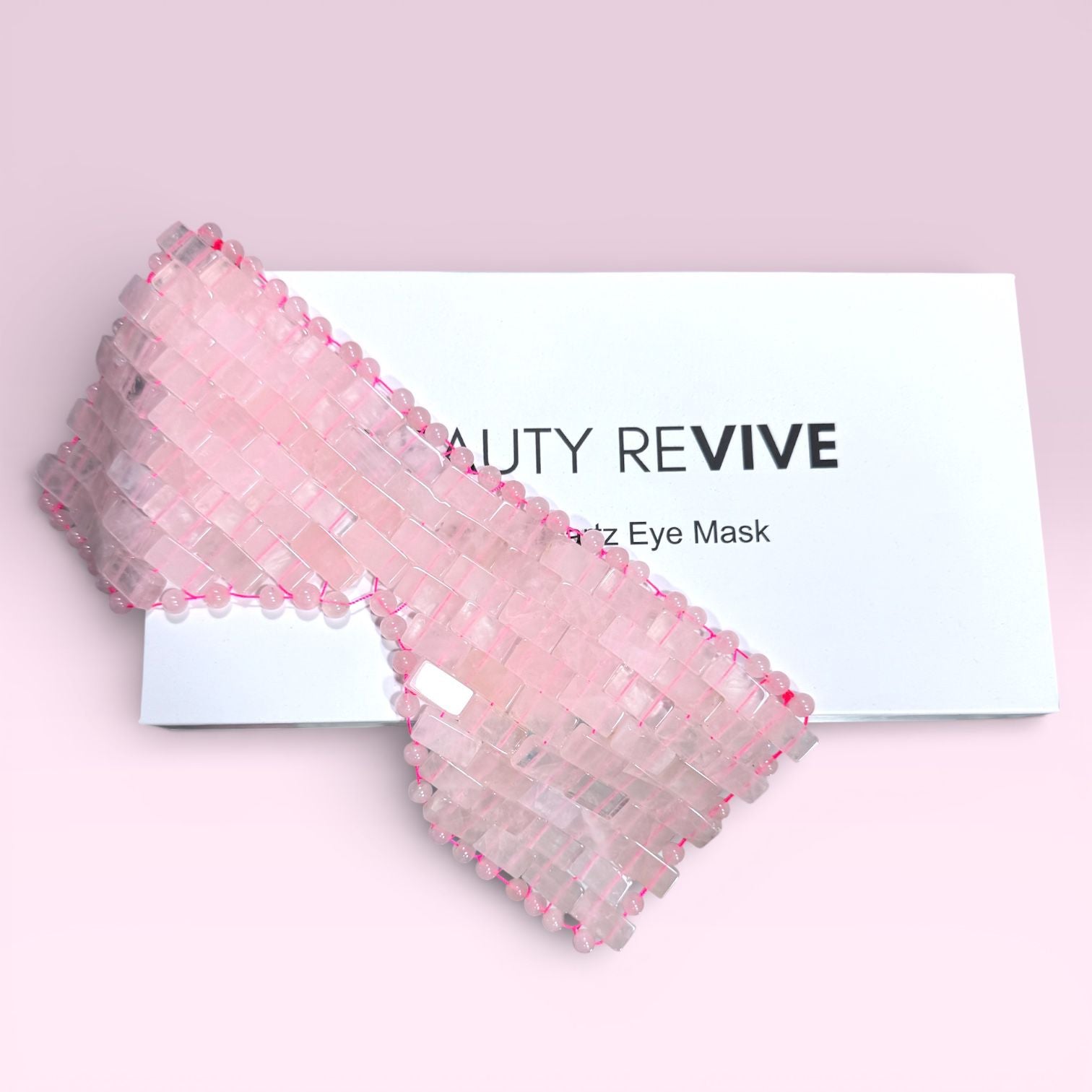 BEAUTY REVIVE Rose Quartz Eye Mask