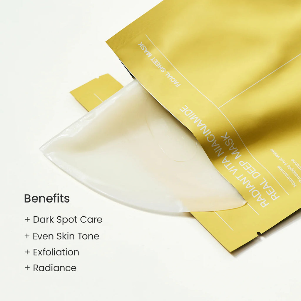 Biodance Radiant Vita Niacinamide Real Deep Mask (Single)