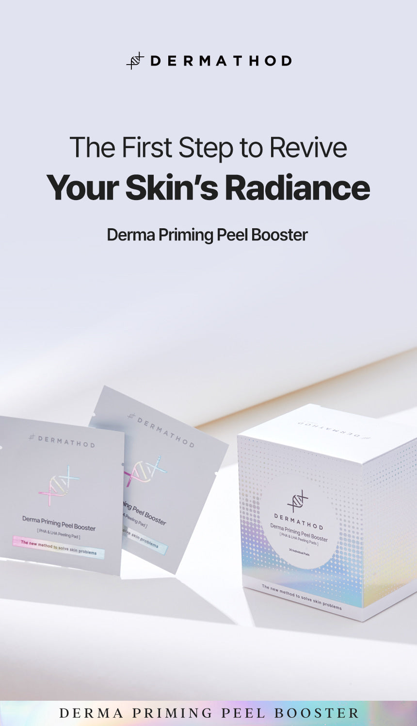 DERMATHOD Priming Peel Booster Pads