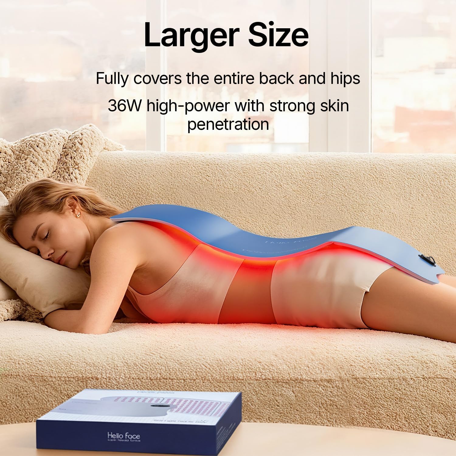 Hello Face 36W Infrared Light Therapy Mat