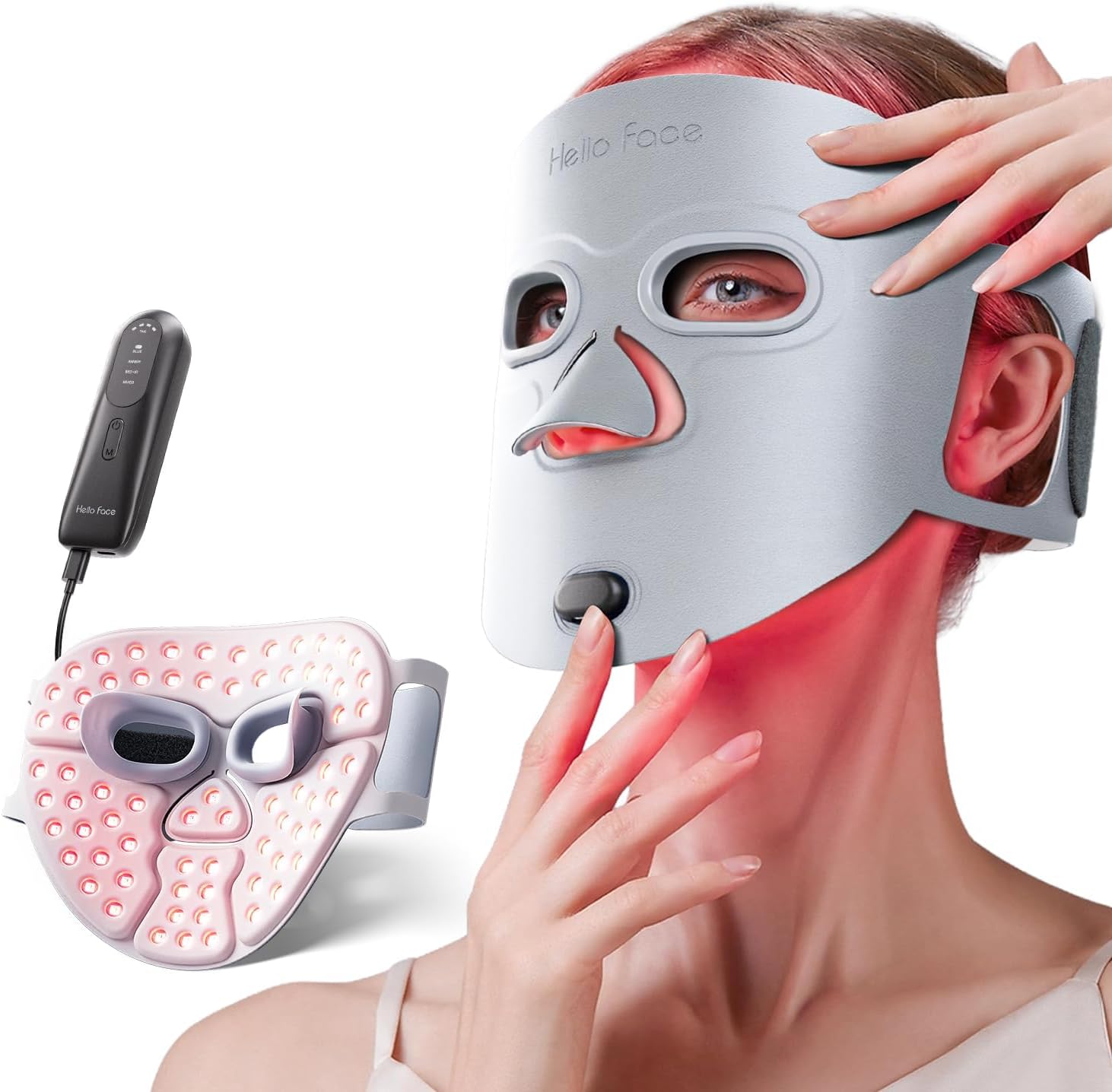 Hello Face Red Light Therapy Mask