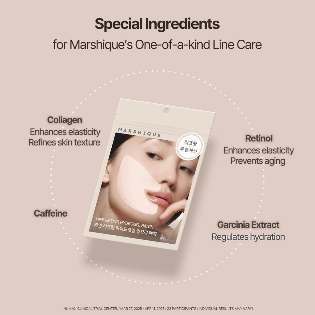 MARSHIQUE Line Lifting Hydrogel Mouth Corner Patches