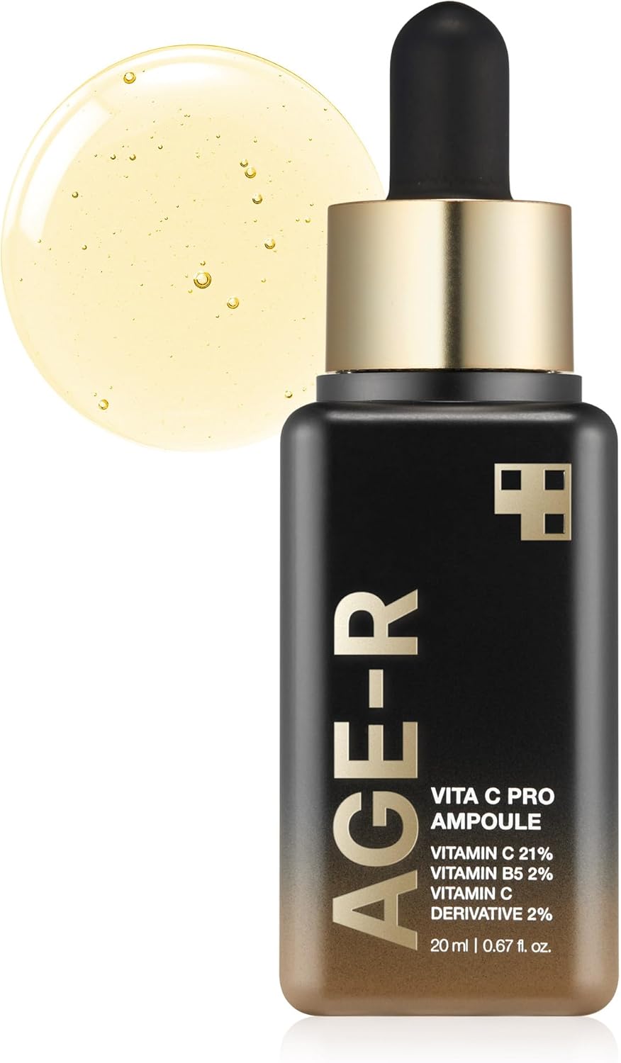 Medicube Age-R Vita C Pro Ampoule 20ml | Brightening Vitamin C Serum for Glowing Skin