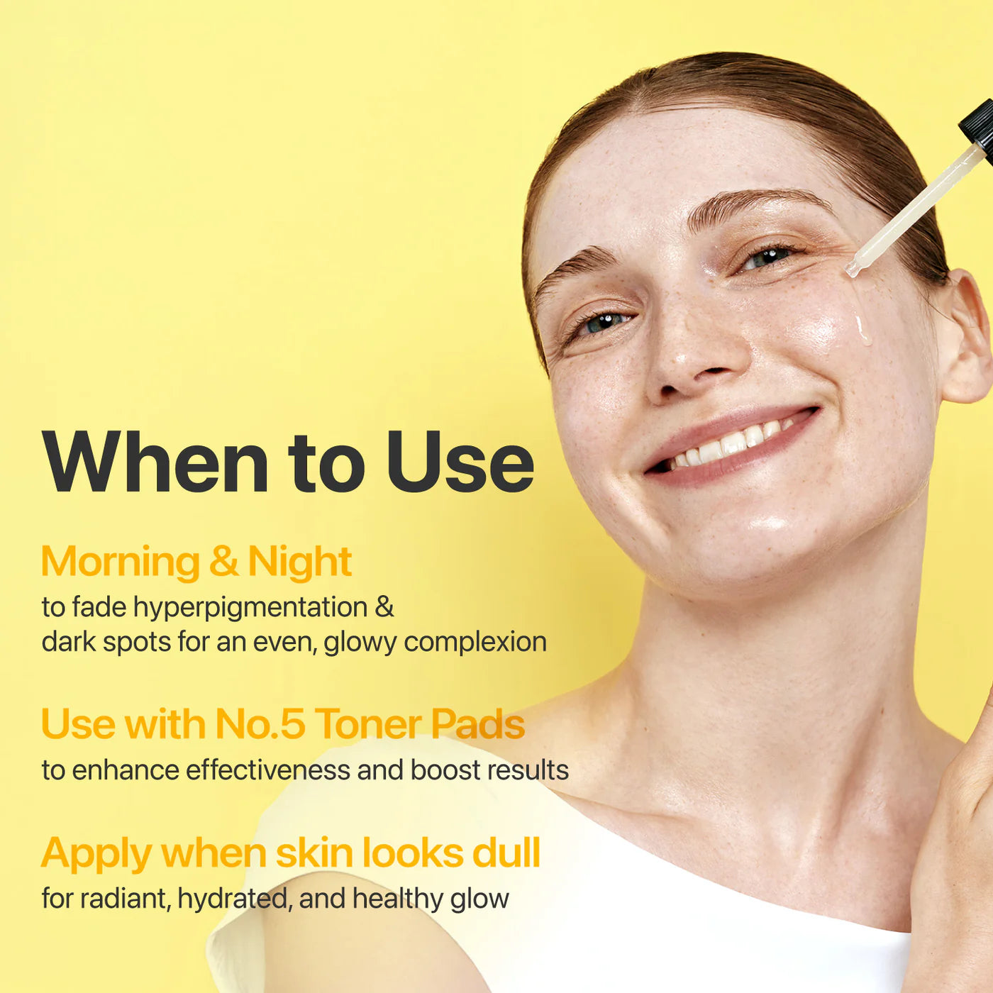 Numbuzin No.5+ Glutathione Vitamin Concentrated Serum | Brightening Glow Serum