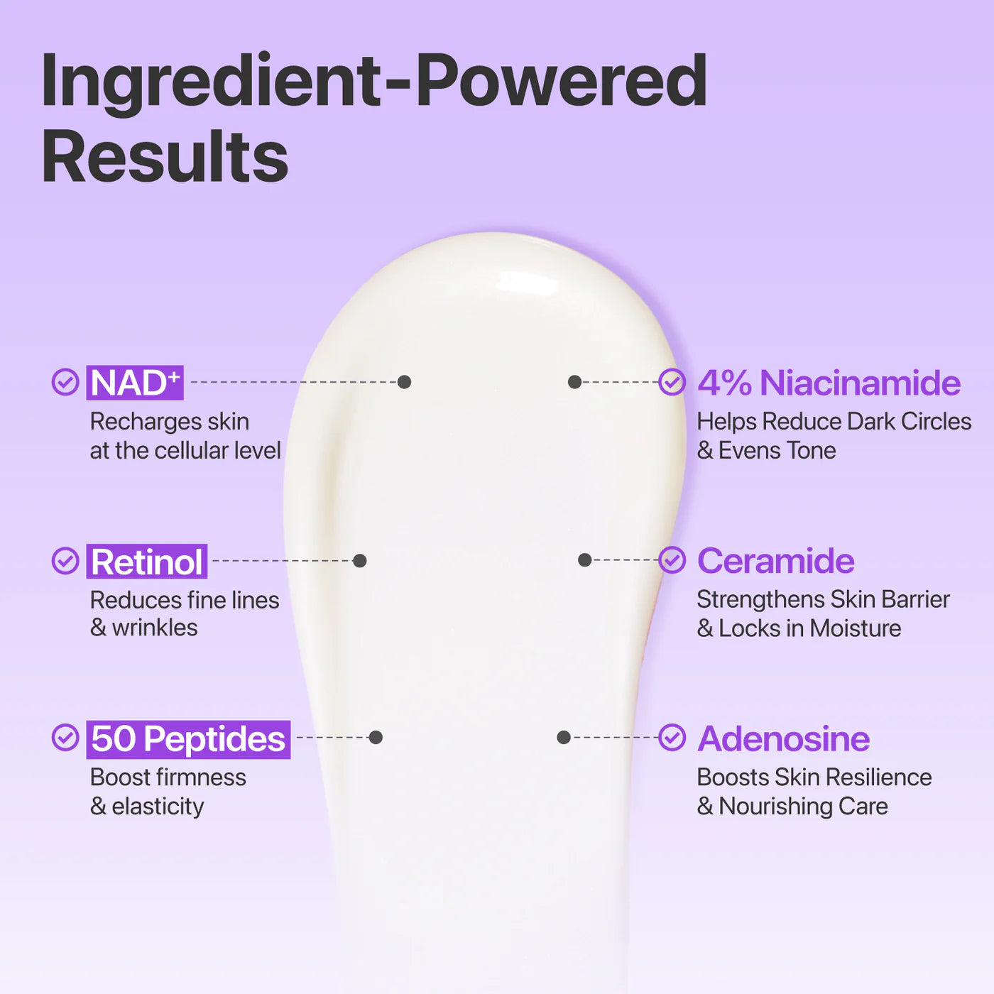 Numbuzin No.9 NAD+ Retinol Volumetox Eye Cream 10ml | Anti-Ageing Eye Treatment