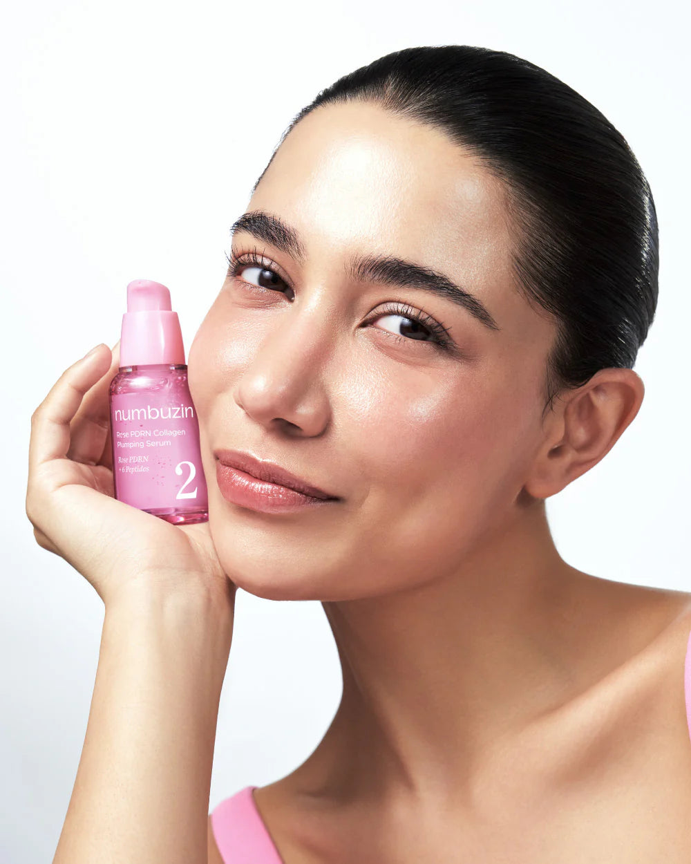 Numbuzin No.2 Rose PDRN Plumping Serum 30ml | Hydrating Anti-Ageing Serum