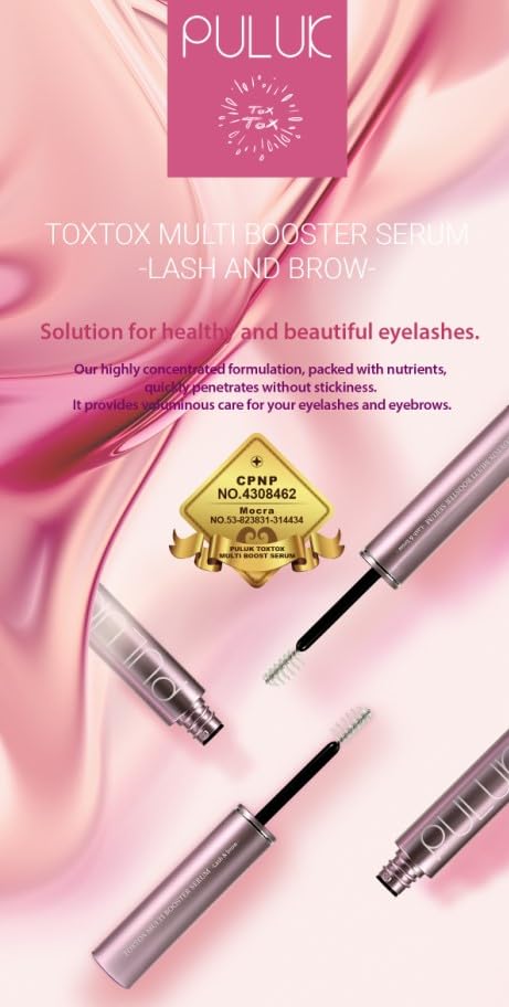 PULUK TOXTOX Lash & Brow Repair Serum 5ml | Korean Multi Booster Repair Treatment