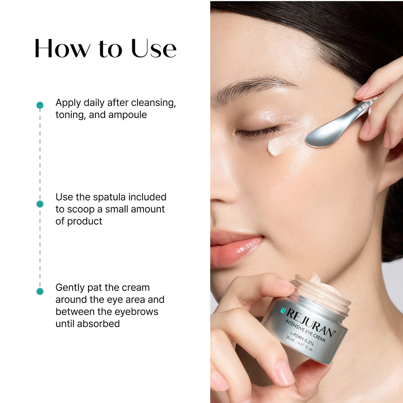 REJURAN Intensive Eye Cream 20ml | PDRN Eye Repair & Anti-Aging Cream