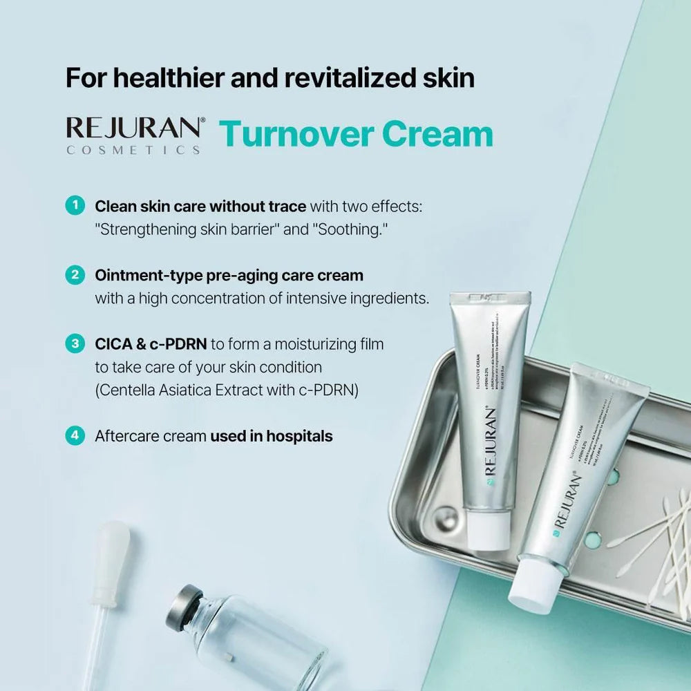 REJURAN Turnover Cream 50ml | Enhanced c-PDRN 0.2%