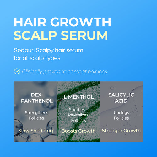 Seapuri Scalpy Hair Serum 20ml – Nourish & Strengthen Hair