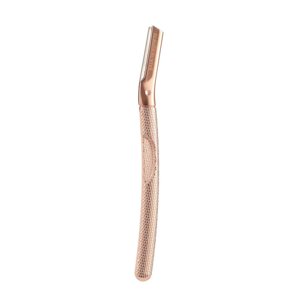 BEAUTY REVIVE Rose Gold Dermaplaning Facial Tool