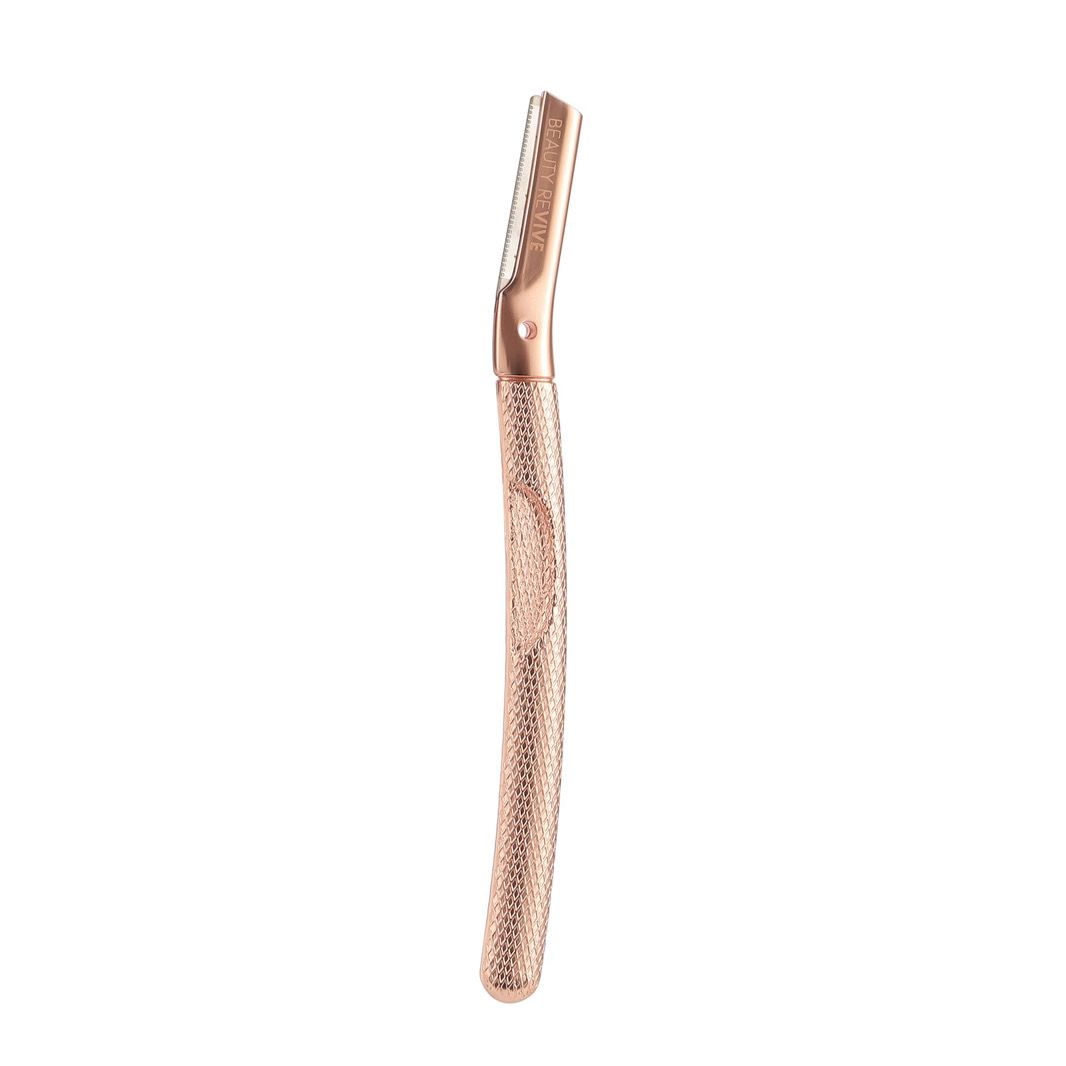 BEAUTY REVIVE Rose Gold Dermaplaning Facial Tool