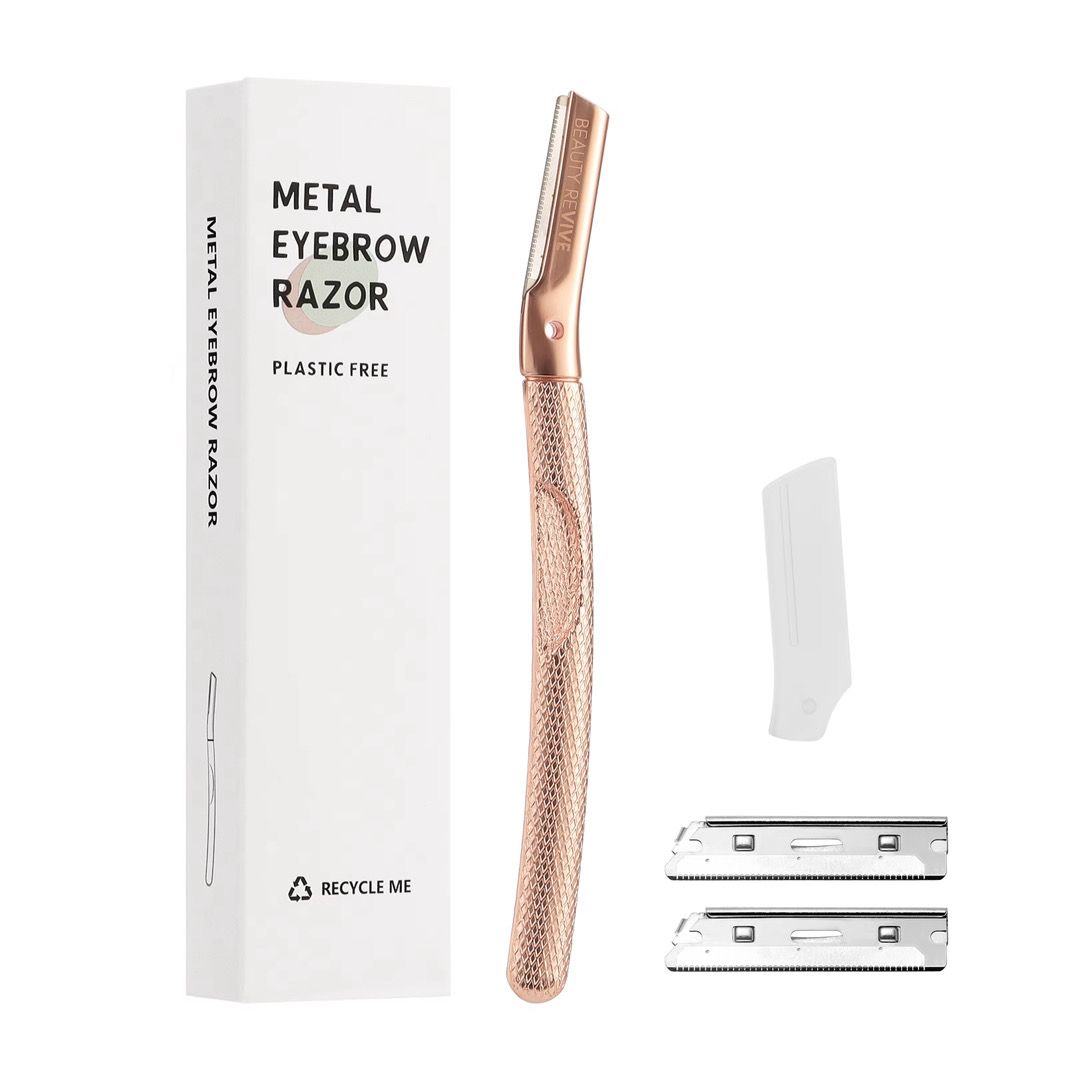 BEAUTY REVIVE Rose Gold Dermaplaning Facial Tool
