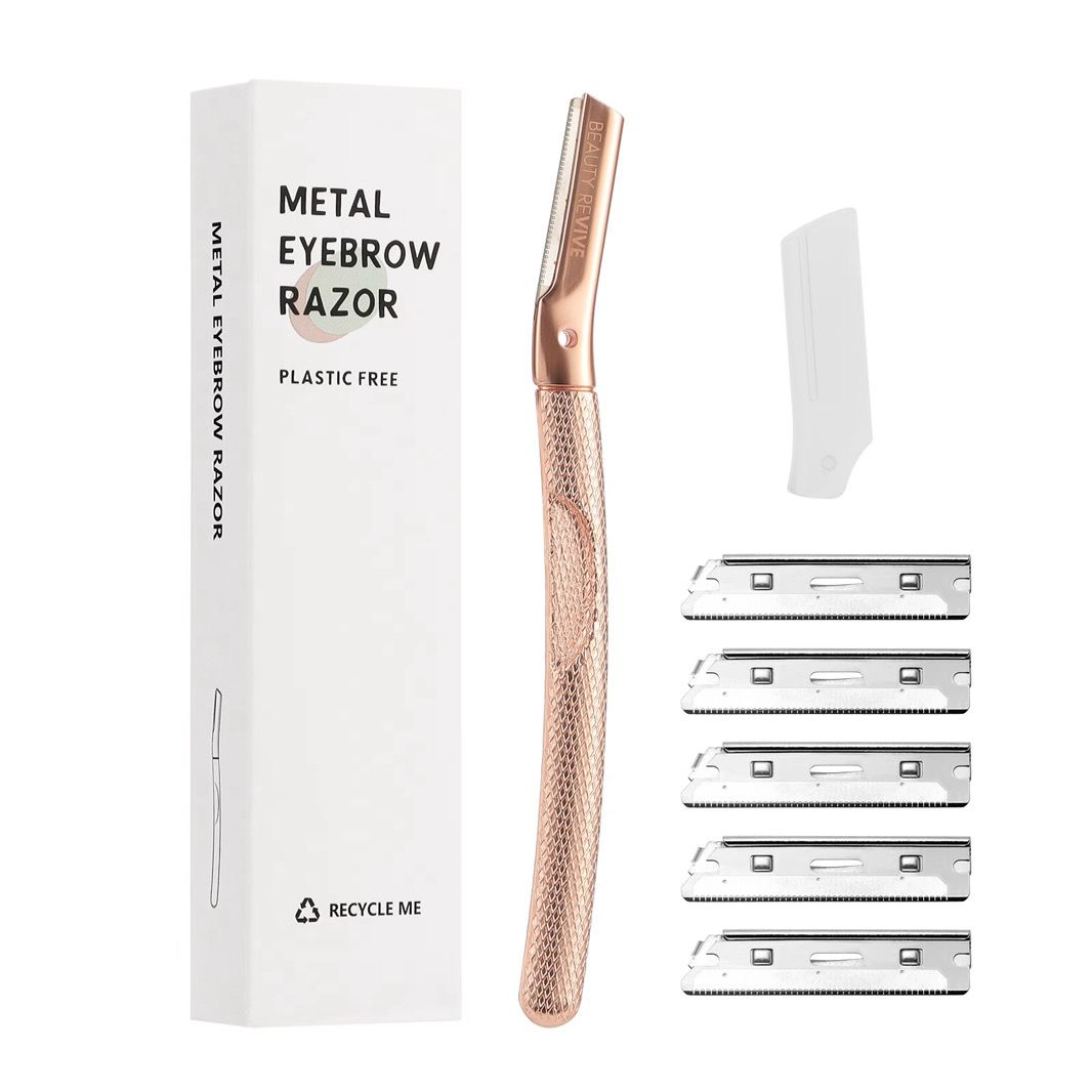 BEAUTY REVIVE Rose Gold Dermaplaning Facial Tool