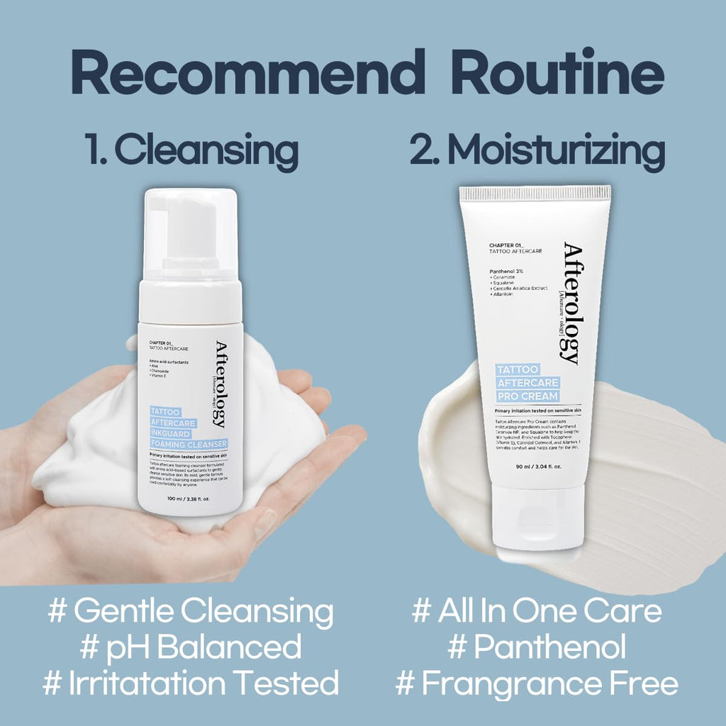 Afterology Tattoo Foam Cleanser 100ml