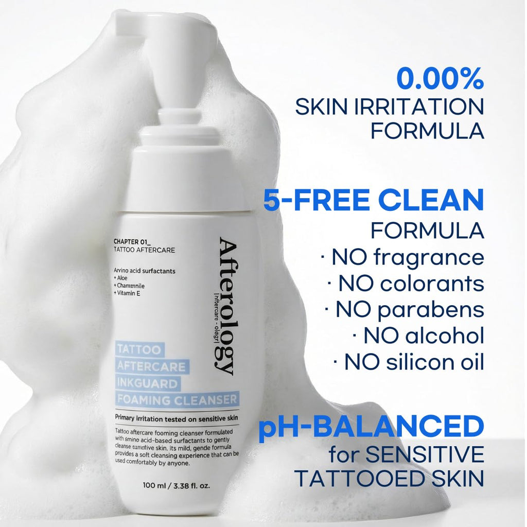 Afterology Tattoo Foam Cleanser 100ml