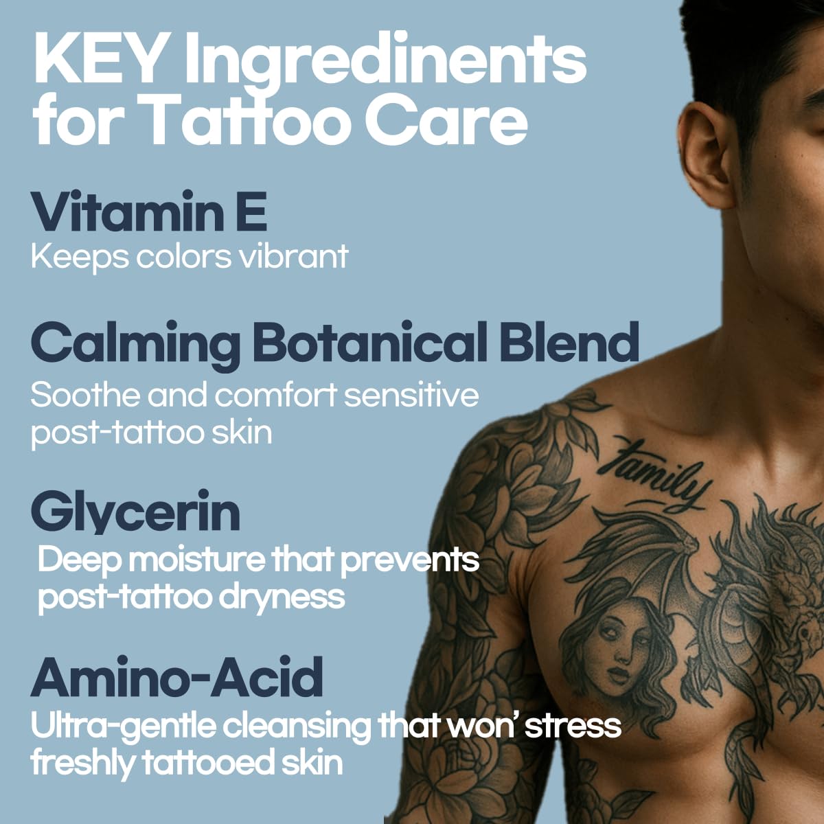 Afterology Tattoo Foam Cleanser 100ml