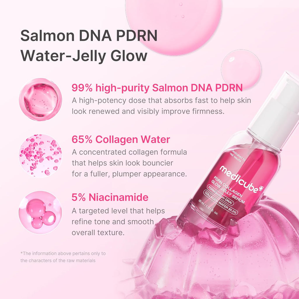 Medicube Collagen Glow Jelly Serum 30ml | Hydrating Firming Glow Serum